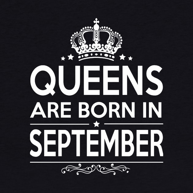 QUEENS ARE BORN IN SEPTEMBER by centricom